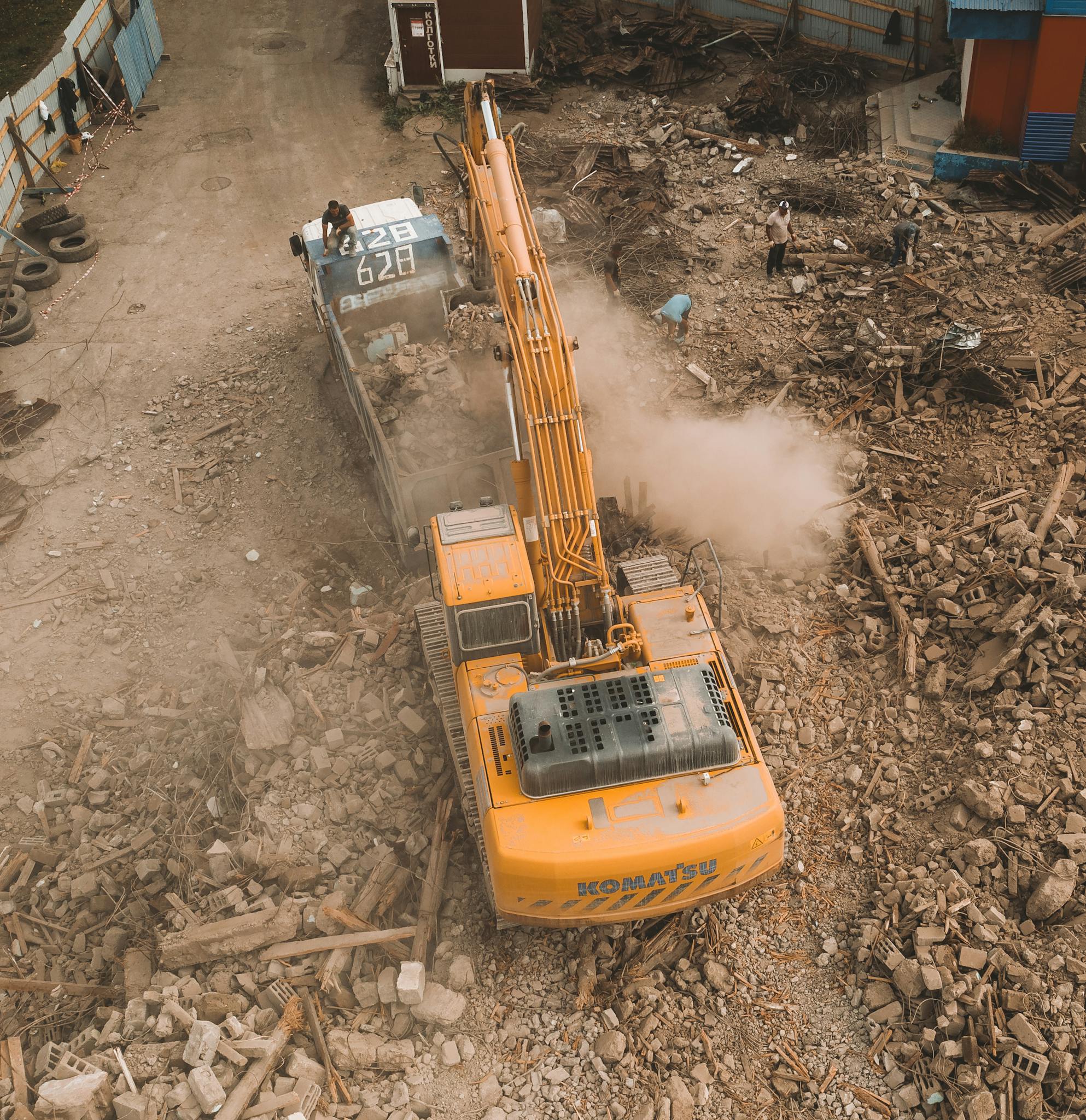 A Heavy Equipment Used In Excavation